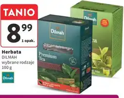 Intermarche Herbata DILMAH wybrane rodzaje oferta