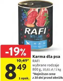 Intermarche Karma dla psa RAFI oferta