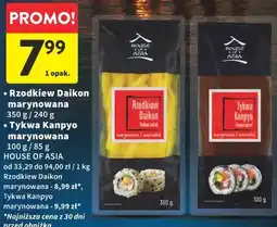 Intermarche Rzodkiew Daikon marynowana / Tykwa Kanpyo marynowana HOUSE OF ASIA oferta