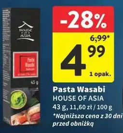 Intermarche Pasta Wasabi HOUSE OF ASIA oferta