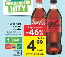 Intermarche Coca-Cola / Fanta / Sprite oferta