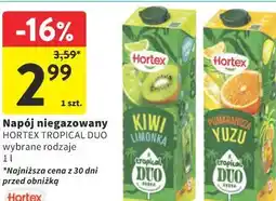 Intermarche Napój niegazowany HORTEX TROPICAL DUO oferta