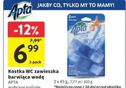 Intermarche Kostka WC zawieszka barwiąca wodę APTA oferta