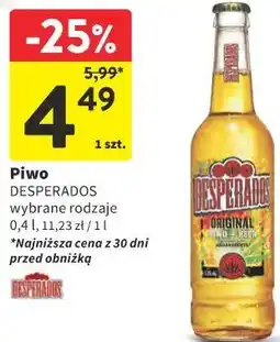 Intermarche Piwo DESPERADOS oferta