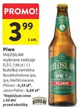 Intermarche Piwo MIŁOSŁAW oferta