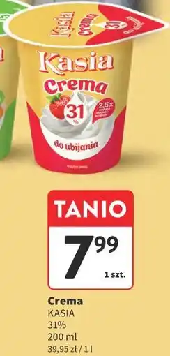 Intermarche Crema KASIA 31% oferta