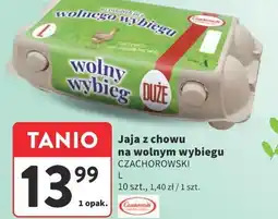Intermarche Jaja z chowu na wolnym wybiegu CZACHOROWSKI oferta