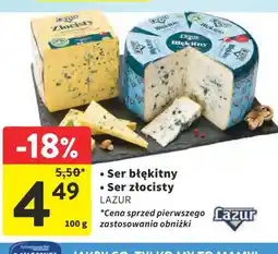 Intermarche Ser błękitny / Ser złocisty LAZUR oferta