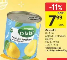 Intermarche Gruszki O LA LA! oferta