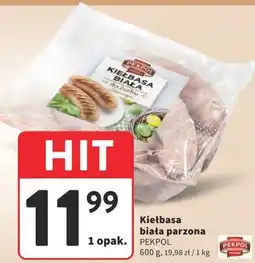 Intermarche Kiełbasa biała parzona PEKPOL oferta