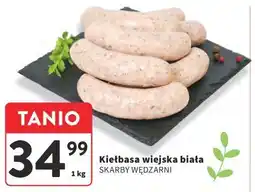 Intermarche Kiełbasa wiejska biała SKARBY WĘDZARNI oferta