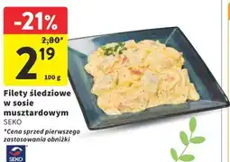 Intermarche Filety śledziowe w sosie musztardowym SEKO oferta