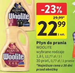Intermarche Płyn do prania WOOLITE oferta