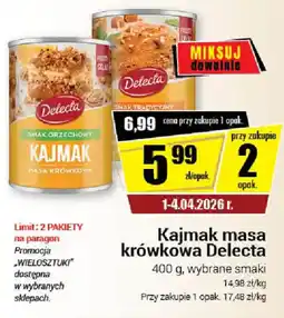 Premium Nasz Sklep Kajmak masa krówkowa Delecta oferta