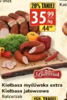 API MARKET Balcerzak Kiełbasa myśliwska / jałowcowa oferta
