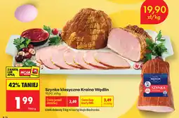 Biedronka Szynka klasyczna Kraina Wędlin oferta