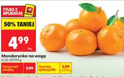 Biedronka Mandarynka na wagę oferta