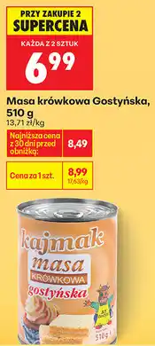 Biedronka Masa krówkowa Gostyńska oferta