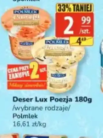 API MARKET Polmlek Deser Lux Poezja oferta