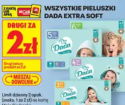 Biedronka WSZYSTKIE PIELUSZKI DADA EXTRA SOFT oferta