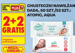 Biedronka CHUSTECZKI NAWILŻANE DADA: ATOPIC, AQUA oferta