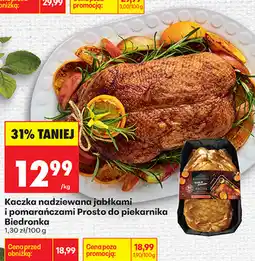 Biedronka Kaczka nadziewana jabłkami i pomarańczami Prosto do piekarnika Biedronka oferta