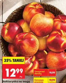 Biedronka Nektarynka na wagę oferta