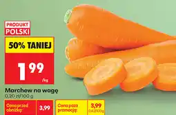 Biedronka Marchew na wagę oferta