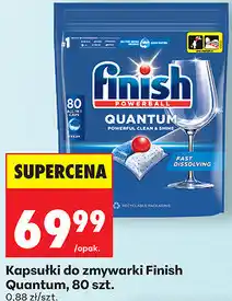 Biedronka Kapsułki do zmywarki Finish Quantum, 80 szt oferta