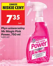 Biedronka Płyn uniwersalny Mr Magic Pink Power oferta