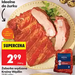 Biedronka Żeberka wędzone Kraina Wędlin oferta