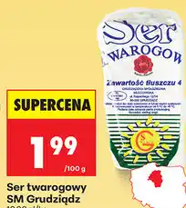 Biedronka Ser twarogowy SM Grudziądz oferta