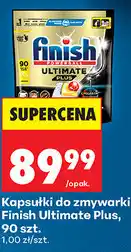 Biedronka Kapsułki do zmywarki Finish Ultimate Plus, 90 szt oferta