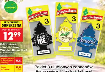 Biedronka Odświeżacz samochodowy Wunder-Baum, 3 szt oferta