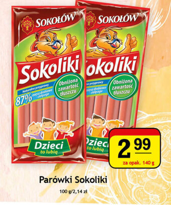 Gram Market Parówki Sokoliki 140g oferta