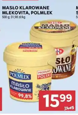 Stokrotka Market Masło klarowane Mlekovita, Polmlek oferta