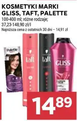 Stokrotka Market Kosmetyki marki Gliss, Taft, Palette oferta