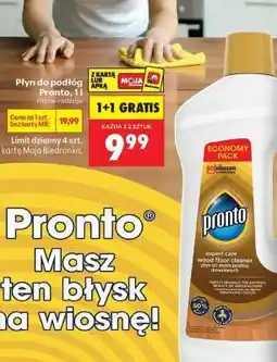 Biedronka Płyn do podłóg Pronto, 1l oferta