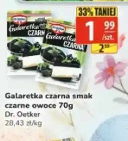 API MARKET Dr. Oetker Galaretka czarna oferta