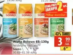 API MARKET Wafle Ryżowe Sonko oferta