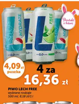 Groszek Piwo Lech Free oferta