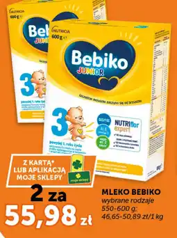 Groszek Bebiko Mleko Junior oferta