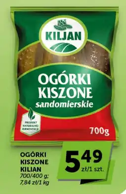Groszek Kiljan Ogórki kiszone oferta