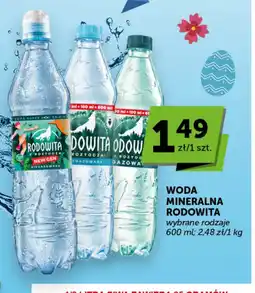 Groszek Woda mineralna Rodowita oferta