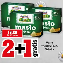 Gram Market Piątnica Masło wiejskie 83% oferta