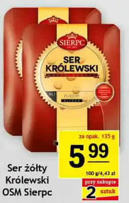 Gram Market Ser żółty Królewski OSM Sierpc oferta