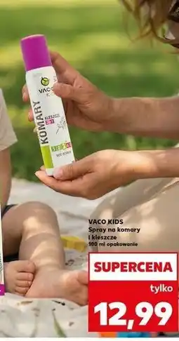 Kaufland Spray na komary i kleszcze dla dzieci Vaco Kids oferta