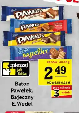 Gram Market E.Wedel Baton Pawełek/Bajeczny oferta