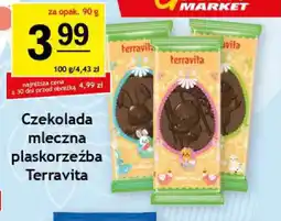 Gram Market Czekolada mleczna płaskorzeźba Terravita oferta