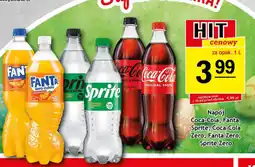 Gram Market Napój Coca-Cola, Fanta, Sprite oferta